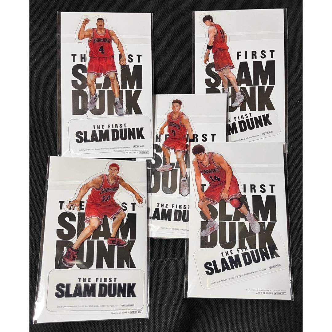 THE FIRST SLAM DUNK 映画入場特典キャラクタースタンド全5種