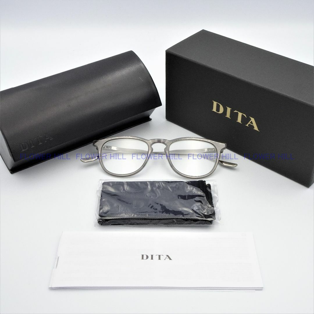 DITA(ディータ)のDITA ディータ FALSON DTX105-03 メガネ グレー/シルバー メンズのファッション小物(サングラス/メガネ)の商品写真