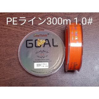 PEライン(4本編み),300m巻,1.0#(釣り糸/ライン)