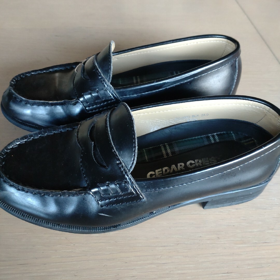 ローファー　24センチ　子供 キッズ/ベビー/マタニティのキッズ靴/シューズ(15cm~)(ローファー)の商品写真