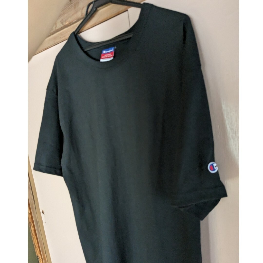 Champion(チャンピオン)のCHAMPION Tシャツ T105 black メンズのトップス(Tシャツ/カットソー(半袖/袖なし))の商品写真