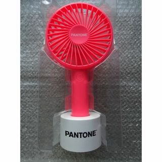 PANTONE USB充電式 ハンディファン ピンク(扇風機)