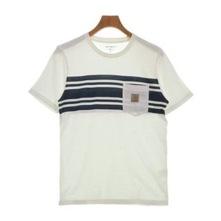 カーハート(carhartt)のCarhartt カーハート Tシャツ・カットソー S 白 【古着】【中古】(Tシャツ/カットソー(半袖/袖なし))