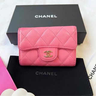 シャネル(CHANEL)の【31番台】CHANEL シャネル キャビアスキン キーケース マトラッセ(キーケース)