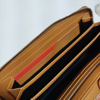 ポールスミス ステッチハイライト ラウンドジップ長財布