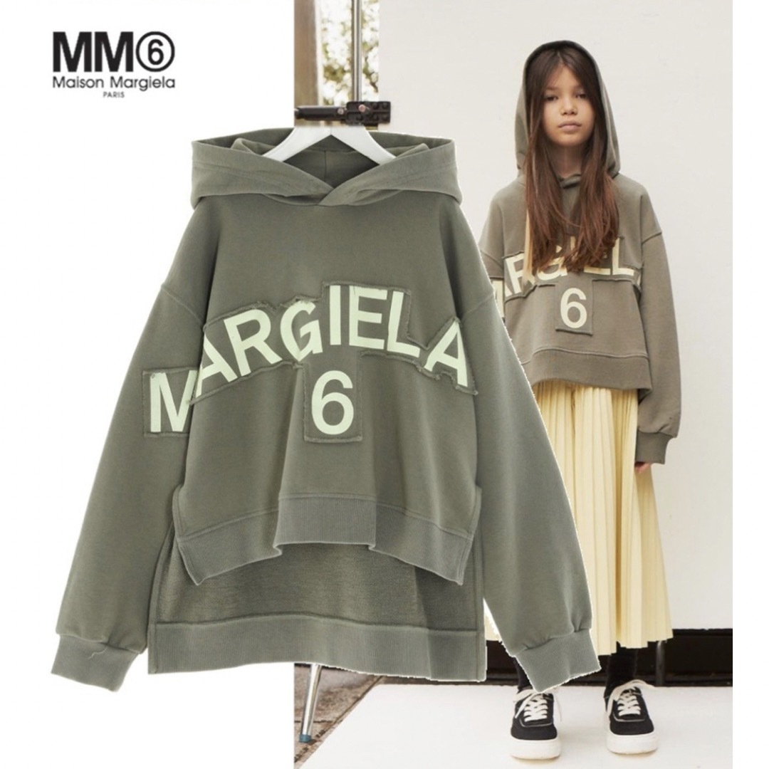 国内未入荷　即日発送！ MM6 Maison Margielaロゴ パーカー | フリマアプリ ラクマ