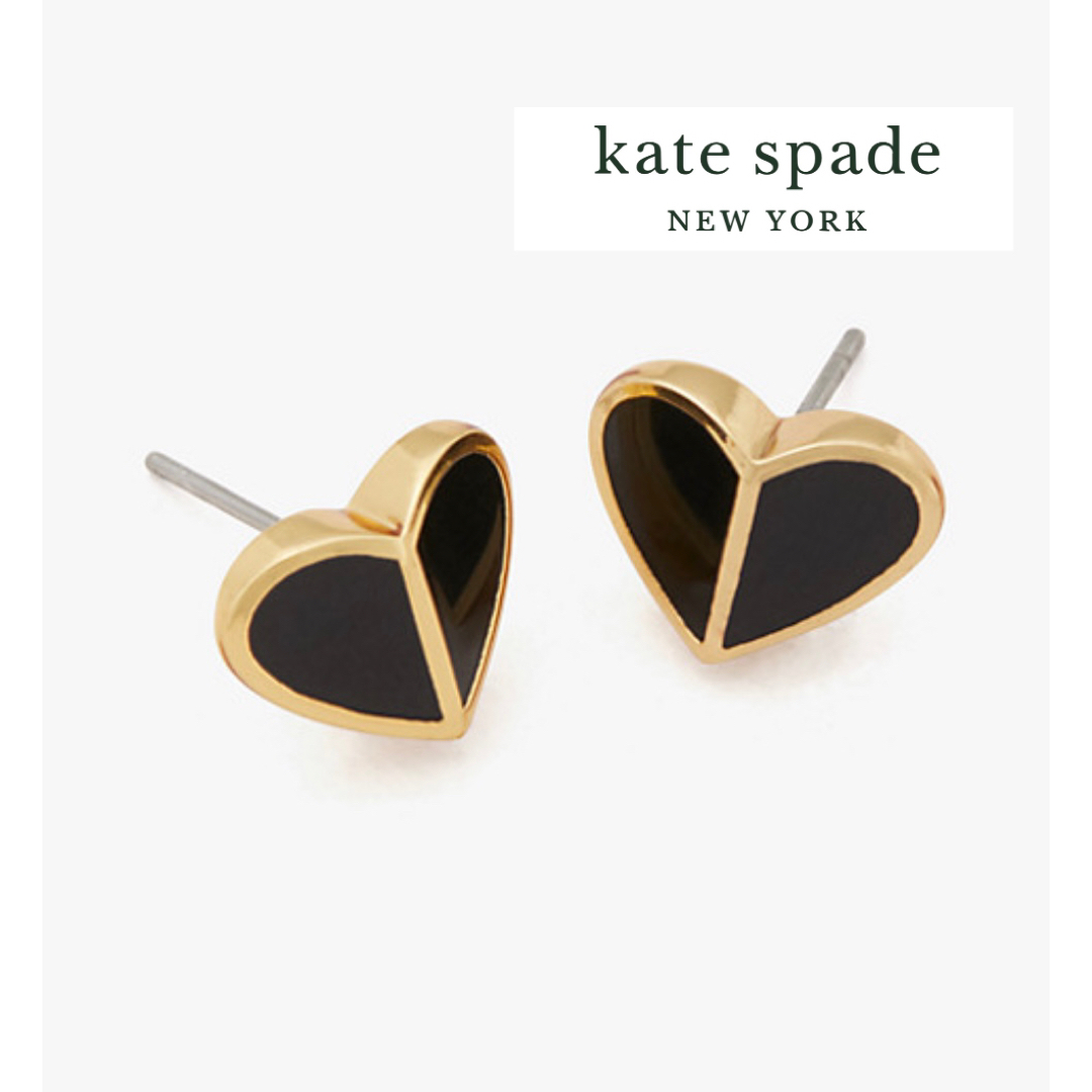 kate spade new york(ケイトスペードニューヨーク)のKS002B3 Kate spade  ハート　ピアス　パール　新品未使用 レディースのアクセサリー(ピアス)の商品写真