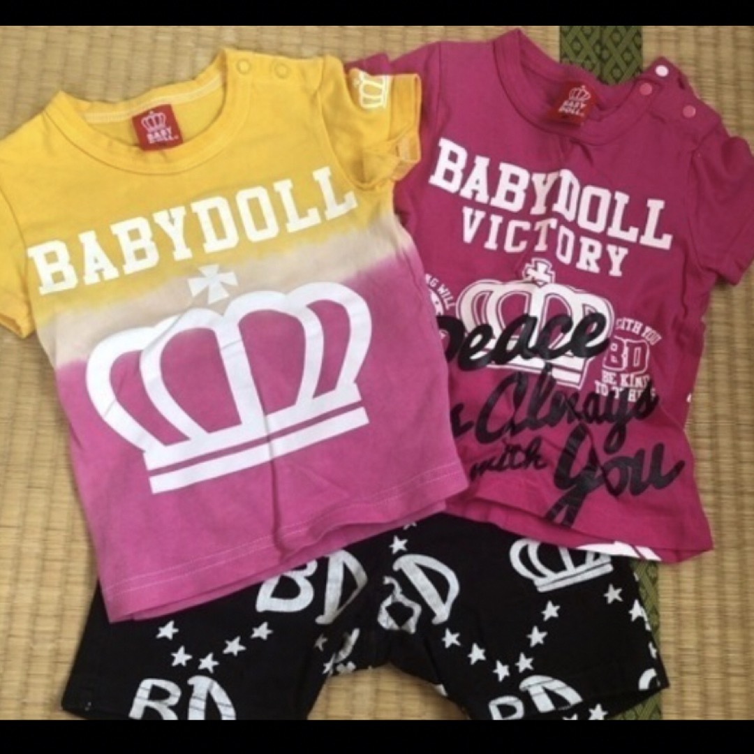 BABYDOLL(ベビードール)のベビードール 80 キッズ/ベビー/マタニティのベビー服(~85cm)(Ｔシャツ)の商品写真