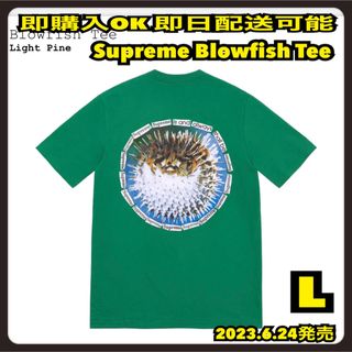 シュプリーム(Supreme)のL グリーン シュプリーム ブローフィッシュ Tシャツ Blowfish(Tシャツ/カットソー(半袖/袖なし))