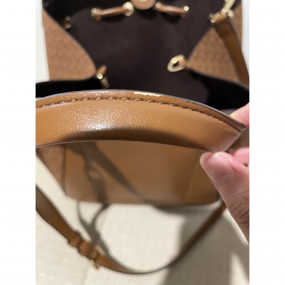 MICHAEL KORS PHOEBE ドローストリング グラブバッグ ラージ