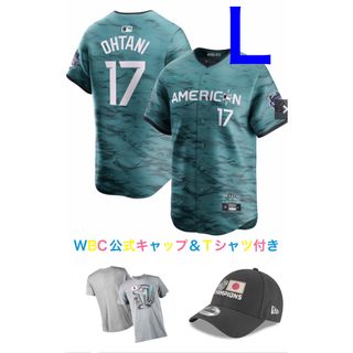 【お得なセット】大谷翔平選手 ユニフォーム＆WBC Tシャツ＆帽子 LARGE(記念品/関連グッズ)