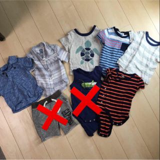 ベビーギャップ(babyGAP)の☆有様専用☆baby GAP☆サイズ80 男の子用☆夏服まとめて☆(その他)