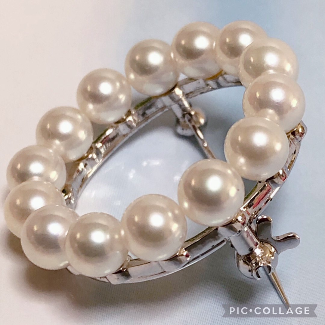 ミキモトブローチ???? ロングセラーの現行品✨かわいいサークル