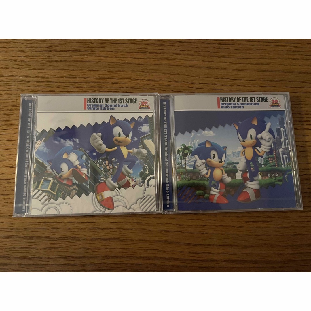 SEGA(セガ)のソニック　HISTORY OF THE 1ST STAGE サントラ 2種 エンタメ/ホビーのCD(ゲーム音楽)の商品写真