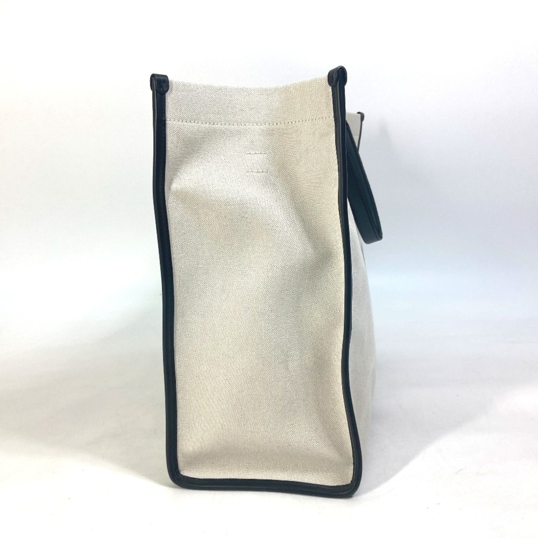 バレンシアガ BALENCIAGA ハードウェア ラージ 671403 ショルダーバッグ 肩掛け 2WAYバッグ カバン トートバッグ キャンバス/レザー グレー 美品