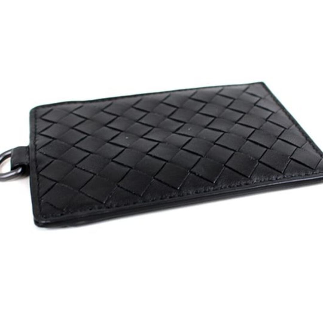 Bottega Veneta(ボッテガヴェネタ)のボッテガヴェネタ カード入れ カードケース ブラック　黒　名刺入れ　美品　q97 レディースのファッション小物(名刺入れ/定期入れ)の商品写真