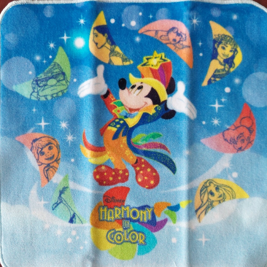 Disney - 《新品・未使用》40周年☆ハモカラ☆ミニタオル☆ミッキー