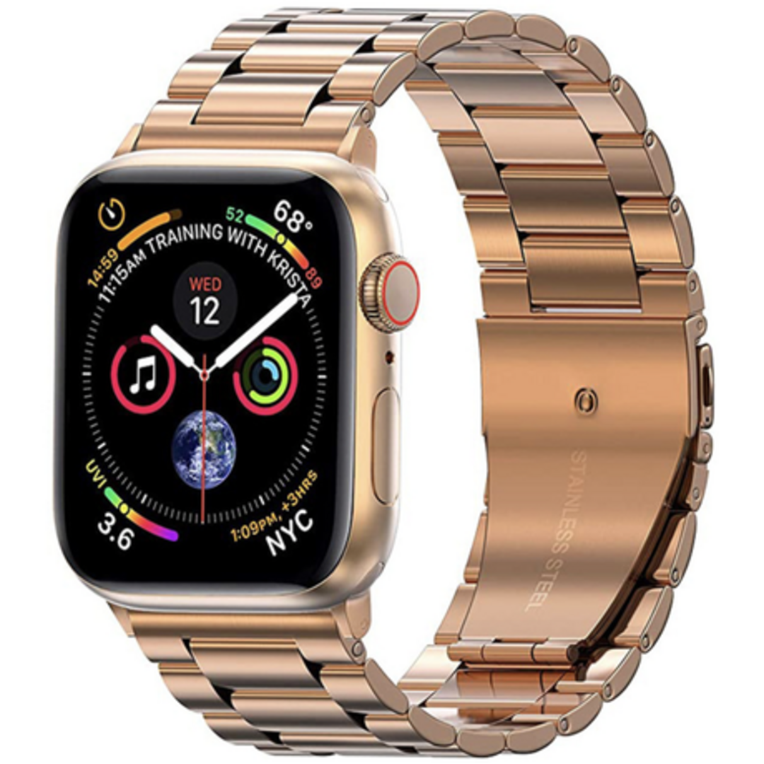 Apple Watch アップルウォッチ メタリック バンド ローズゴールド スマホ/家電/カメラのスマホアクセサリー(その他)の商品写真