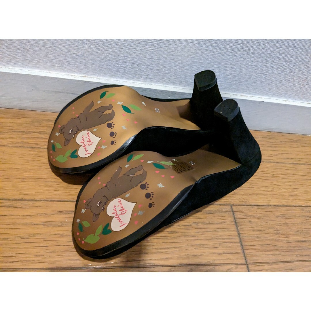 ★Irregular Choice★イレギュラーチョイス 靴 パンプス 黒 38