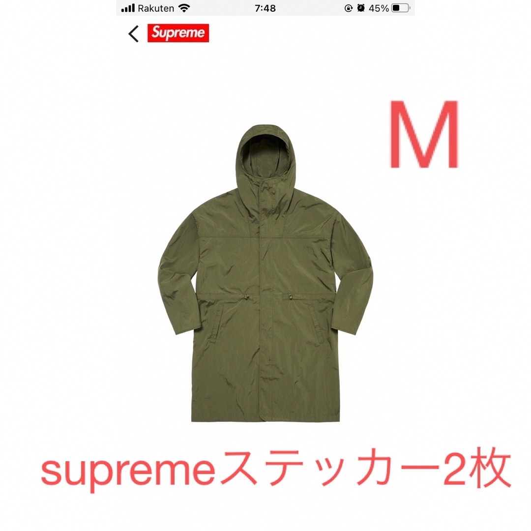 Motion Logo Lightweight Parka Mコート