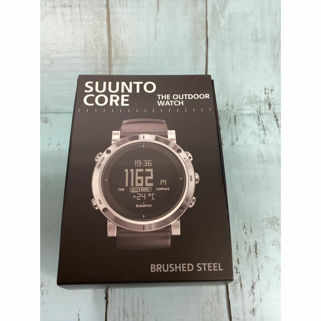 メンズSUUNTO(スント) スントコア ブラッシュドスチール SS020339000