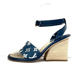 LOUIS VUITTON - ルイヴィトン サンダル 37 1/2 レディースの通販|ラクマ