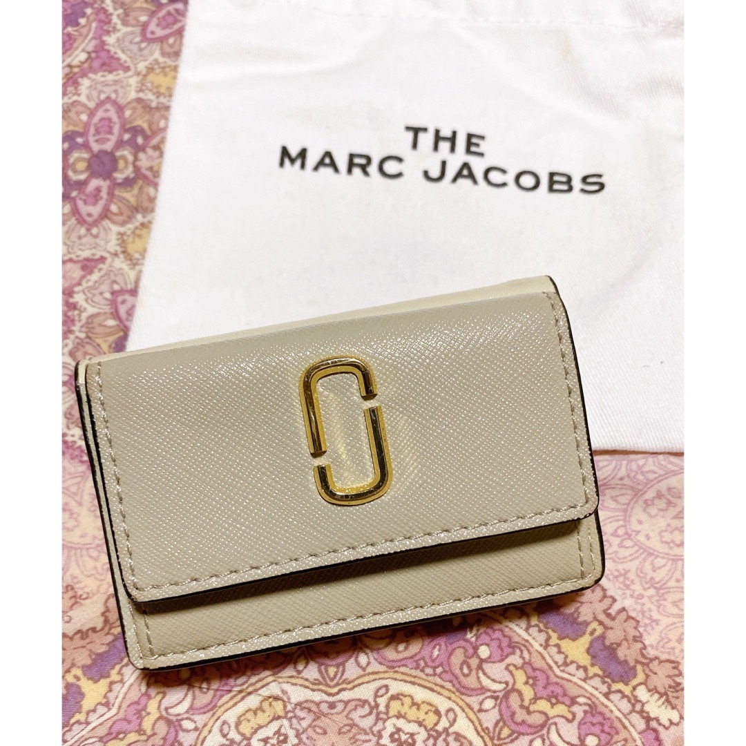 THE MARC JACOBS マークジェイコブスミニ財布ベージュ