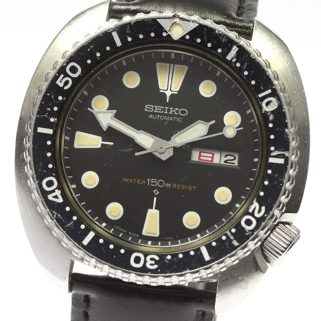 セイコー SEIKO 6306-7001 3rdダイバー 150m デイデイト 自動巻き メンズ _758746