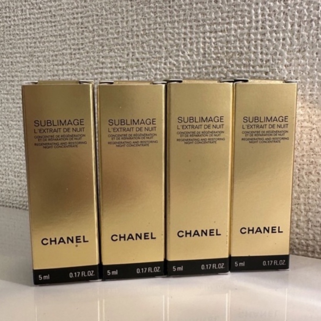 CHANEL サブリマージュレクストレドゥニュイ　サンプル