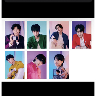 BTS GALAXY ポストカード　7枚(K-POP/アジア)