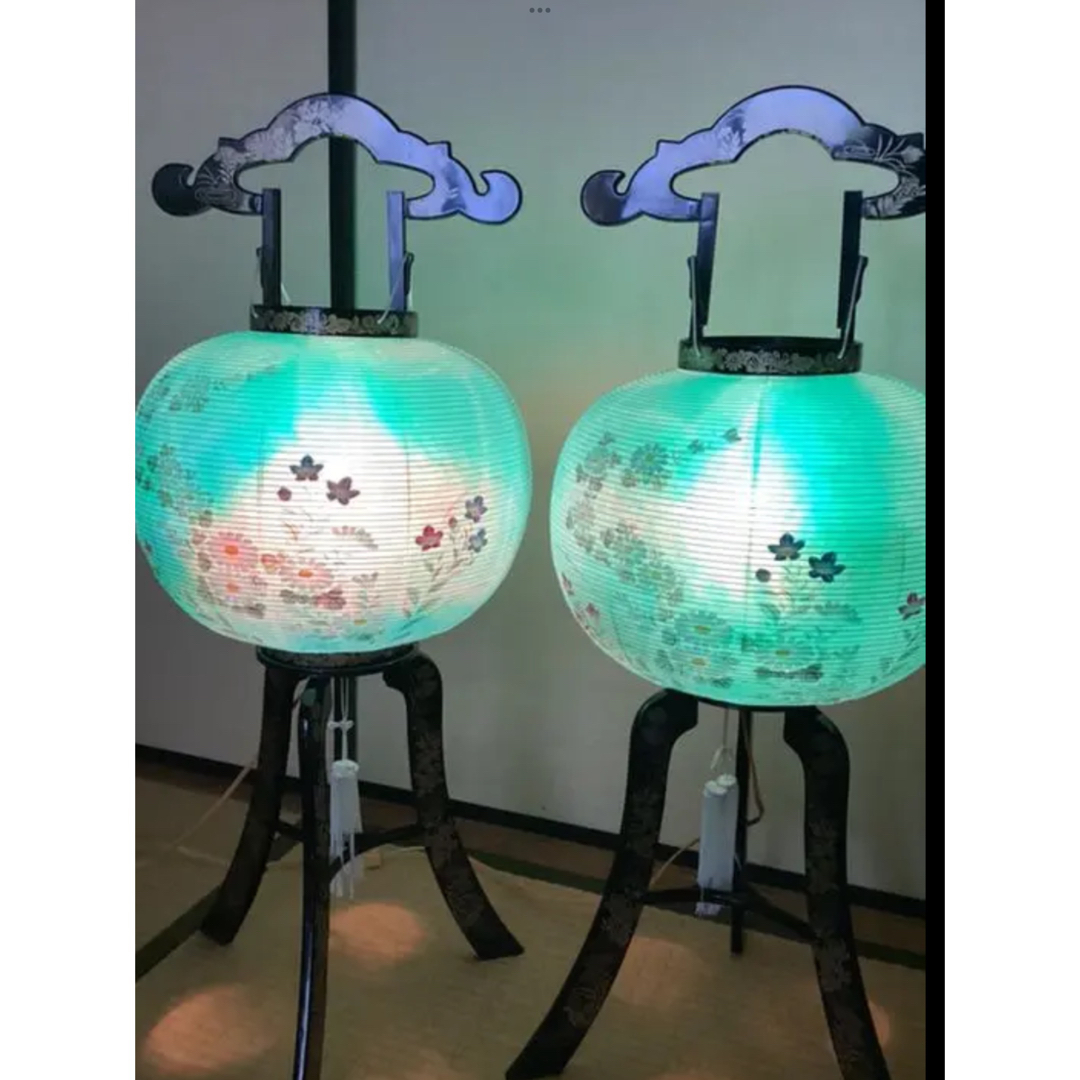美品 盆提灯 2個セット 一対