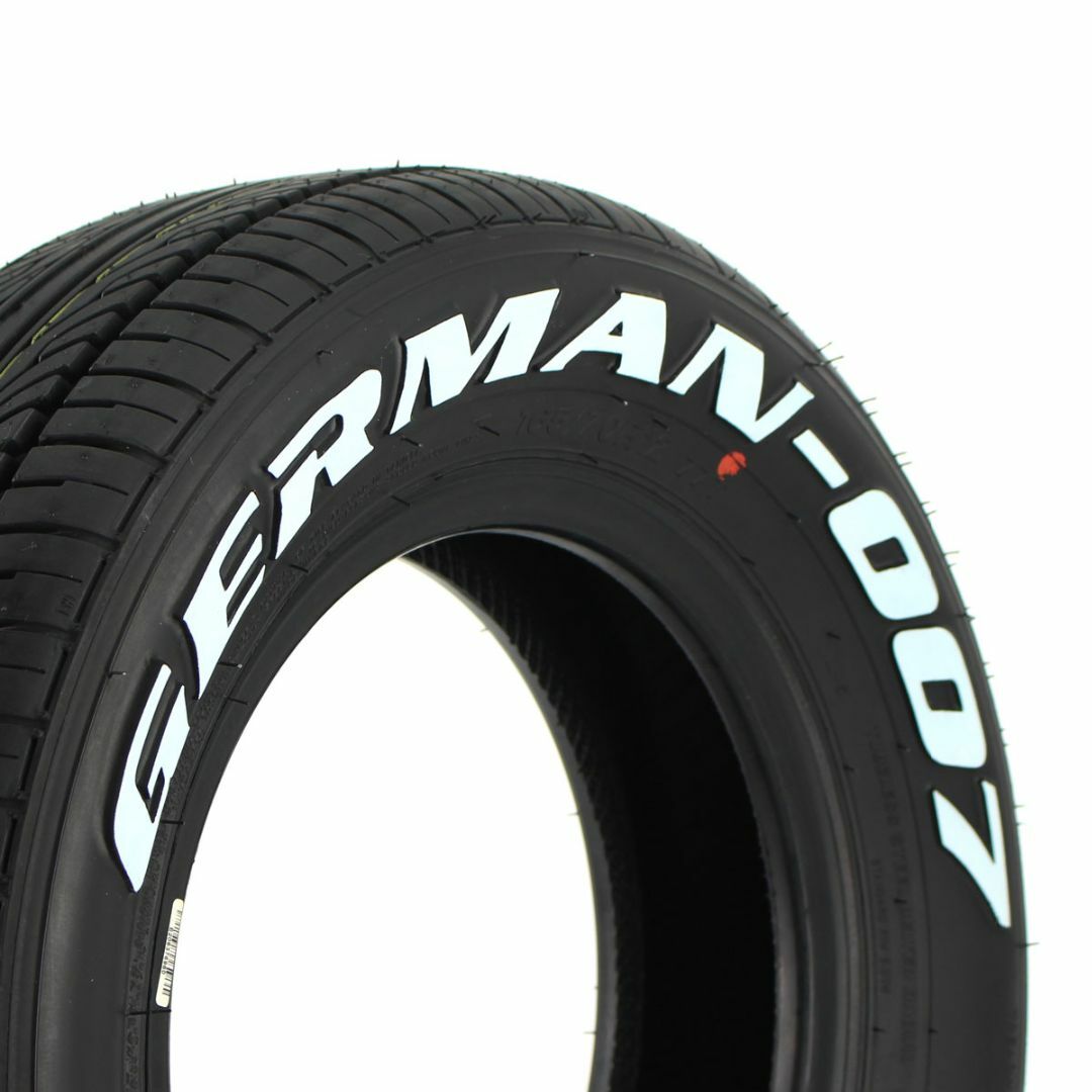 ヴィンテージ復刻 165/70R12 ホワイトレター タイヤ 4本セット 送料