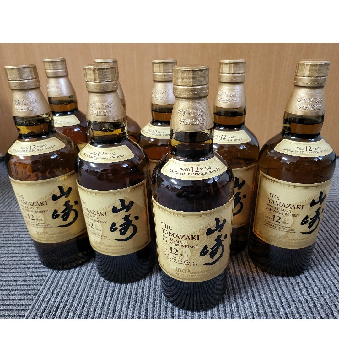 専用 山崎12年 700ml 8本 送料込み - ウイスキー