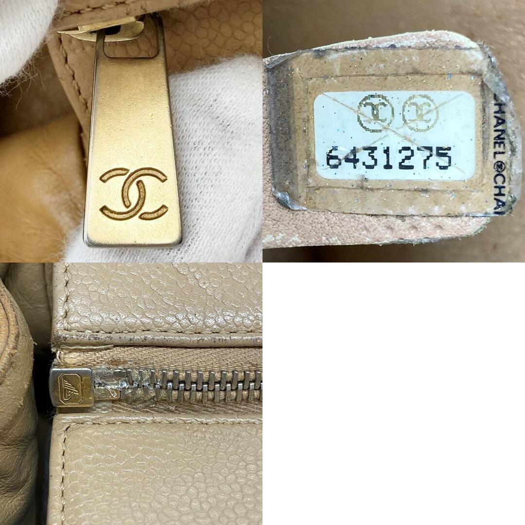 CHANEL(シャネル)のCHANEL シャネル ココマーク ショルダーバッグ チェーンショルダー ベージュ レザー レディース ファッション ブランドバッグ USED 【中古】 レディースのバッグ(ショルダーバッグ)の商品写真