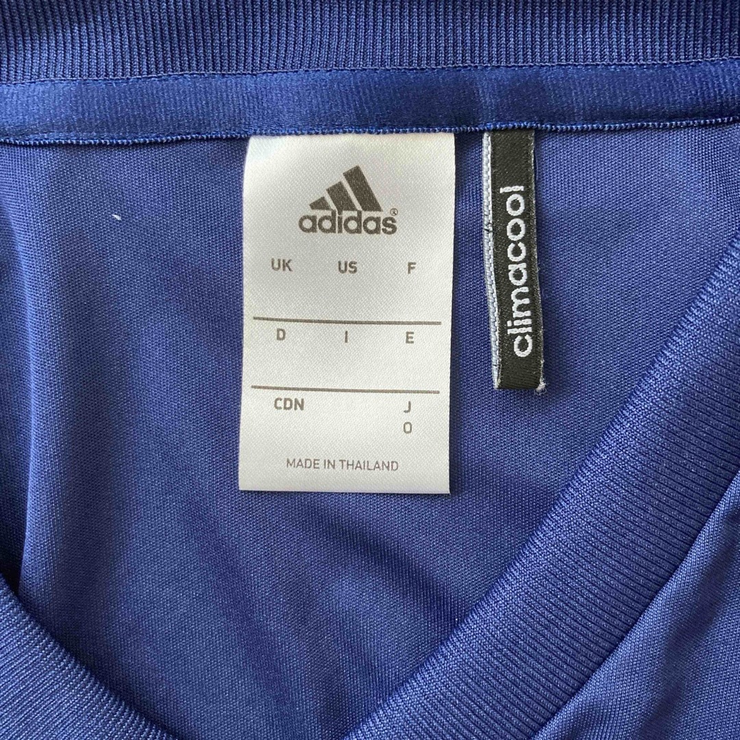 新品adidasアルファスキン上下セットSメンズBLUE送料込み定価12078円