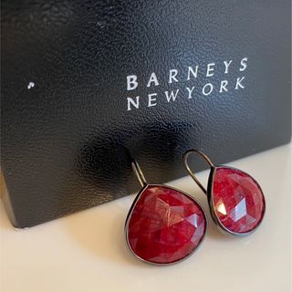 バーニーズニューヨーク(BARNEYS NEW YORK)のバーニーズニューヨーク購入⭐︎ラスール ルビードロップピアス(ピアス)