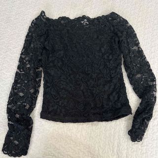 エイチアンドエム(H&M)のH&M レーストップス(カットソー(長袖/七分))