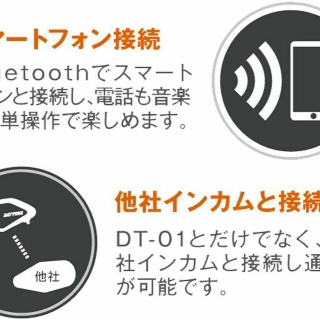 デイトナ DT-E1(99114)【2個入】バイクインカムブルートゥース【新品】