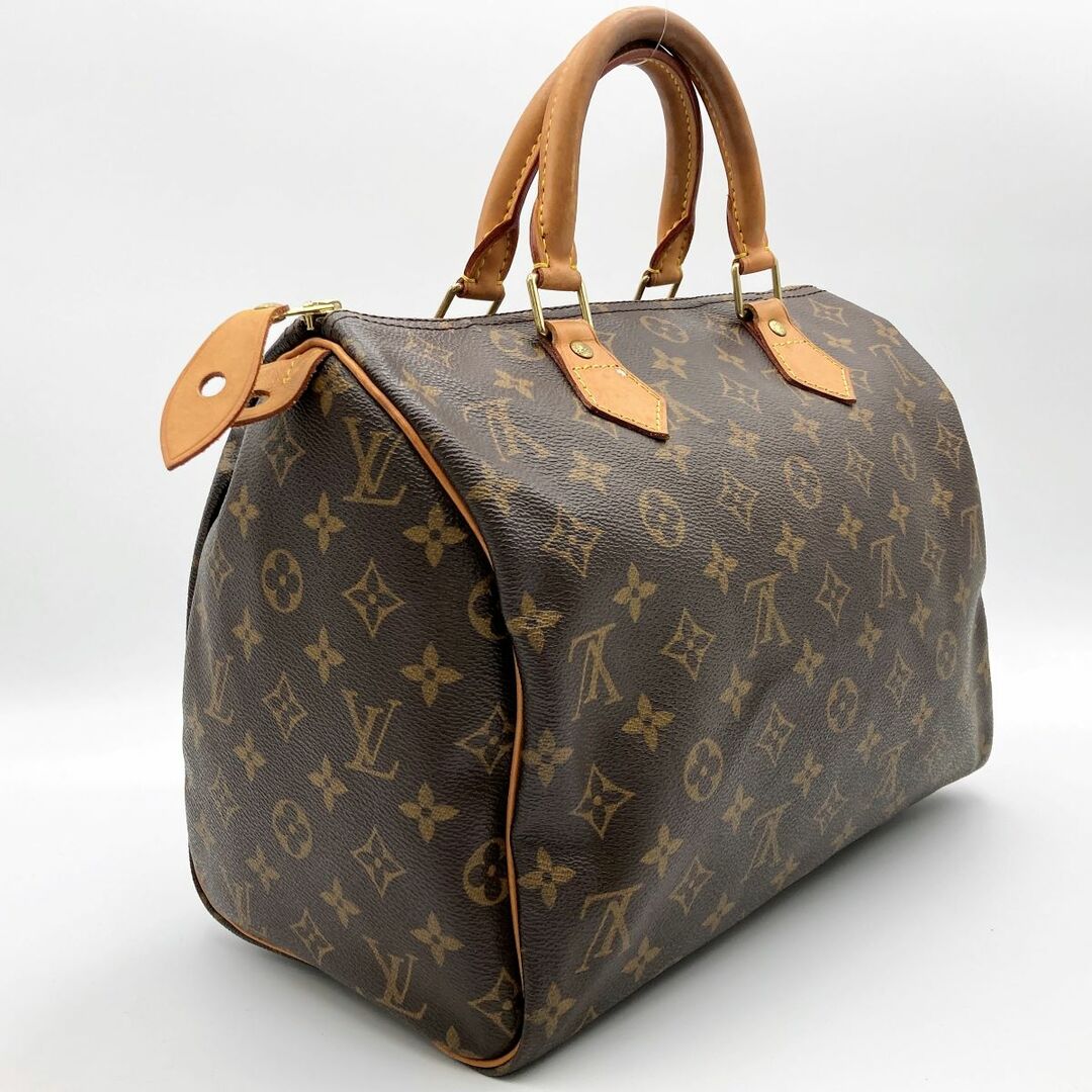 LOUIS VUITTON ルイ・ヴィトン スピーディ30 モノグラム ボストンバッグ ミニボストン バッグ ブラウン PVC M41108 レディース