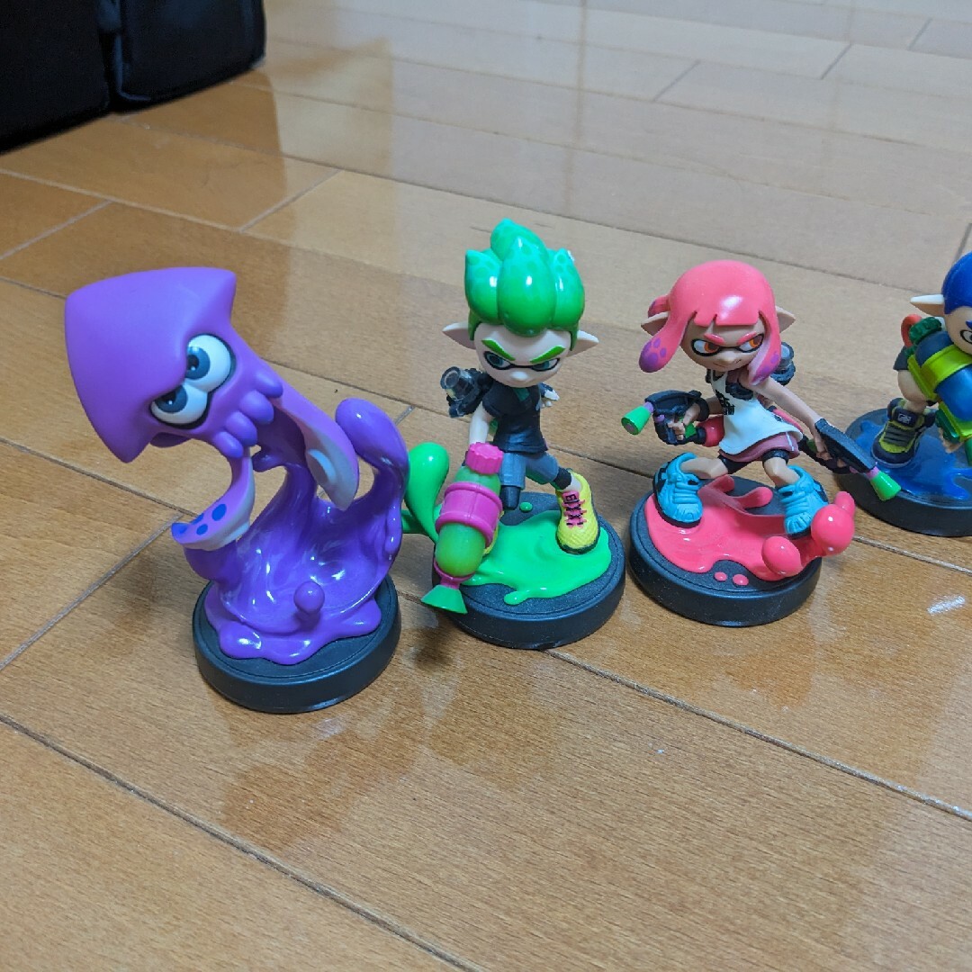 スプラトゥーンamiibo アオリ、ホタル、ヒメ、イイダ、ガール等11体セット-