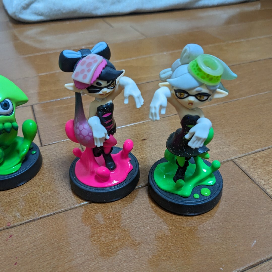 スプラトゥーン amiibo 8体セット ボーイ ガール イカ アオリ ホタル