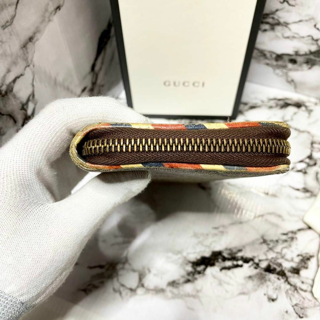 GUCCI クーリエ PVC タイガー UFO 長財布 5111-