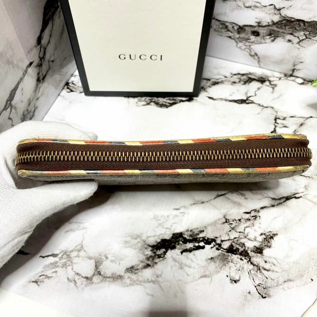 GUCCI クーリエ PVC タイガー UFO 長財布 5111