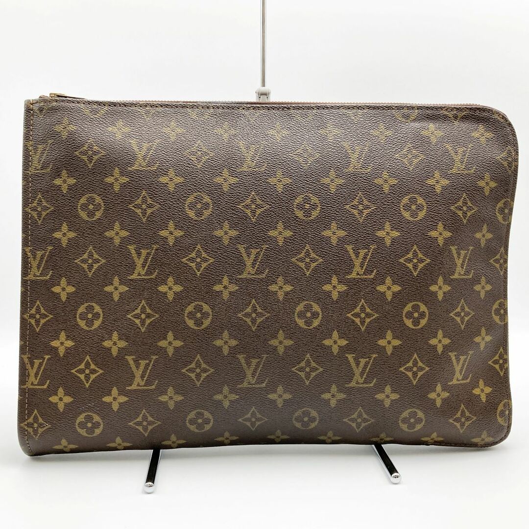 極美品✨LOUIS VUITTON ポッシュドキュマン モノグラム ブラウン