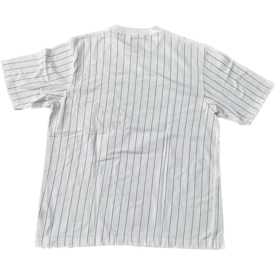 STUSSY(ステューシー)の【STUSSY】90s old stussy ベースボールTシャツ 白 M メンズのトップス(Tシャツ/カットソー(半袖/袖なし))の商品写真