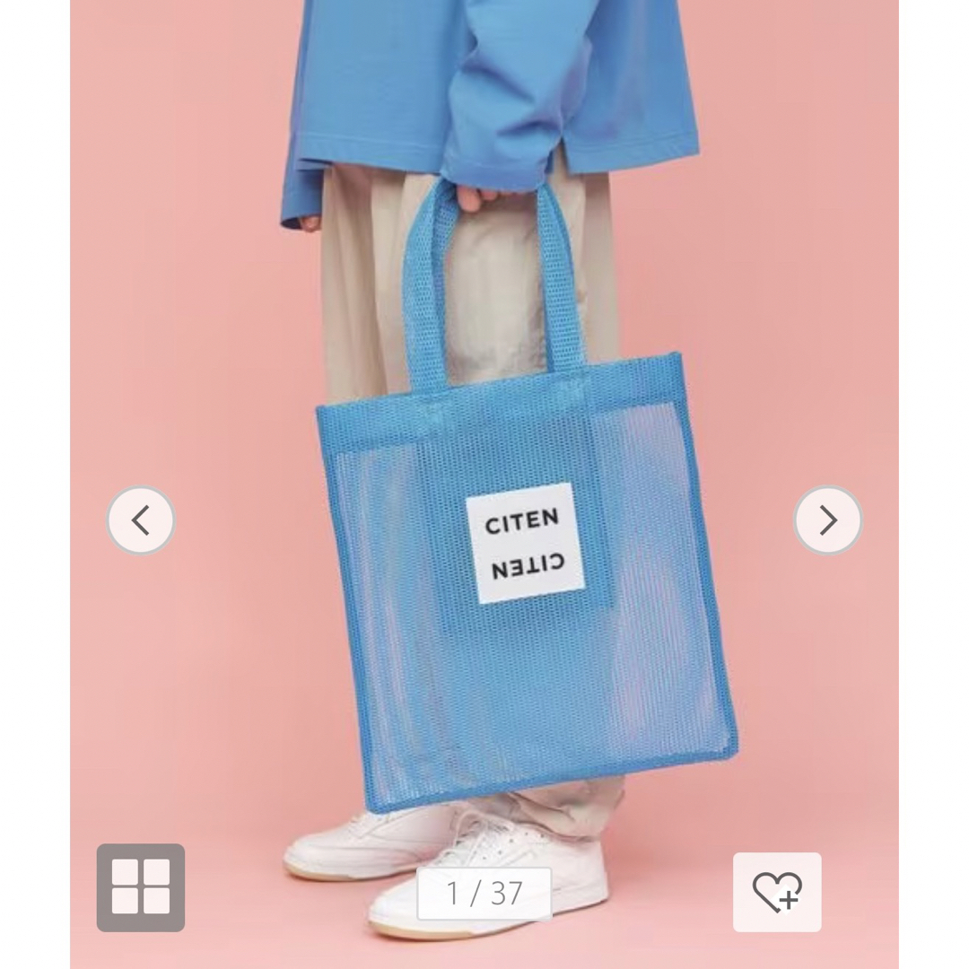 UNITED ARROWS - CITEN CITEN シアーメッシュ トートバッグ シテン