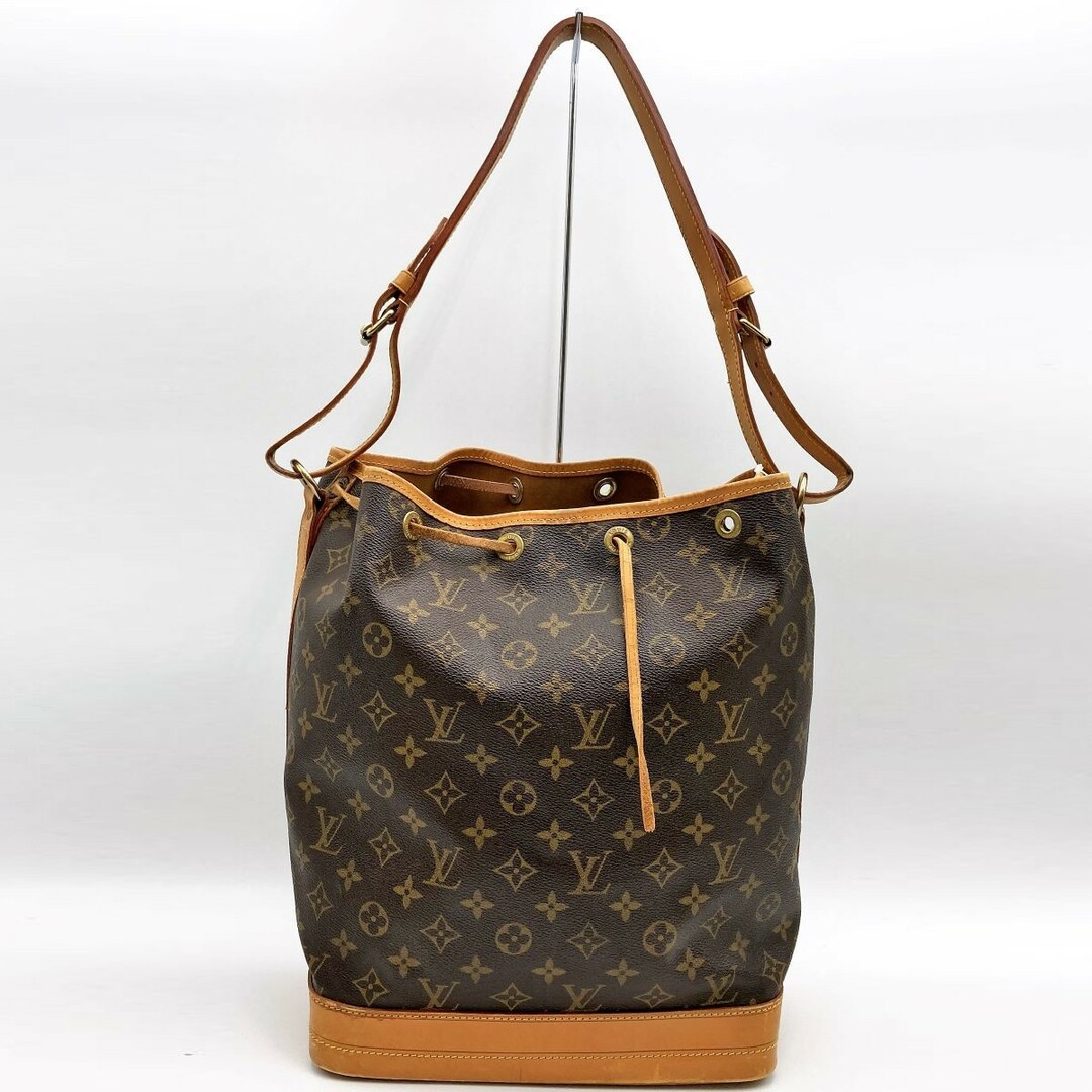 LOUIS VUITTON ルイ・ヴィトン M42224/ノエ モノグラム ショルダーバッグ ブラウン モノグラムキャンバス