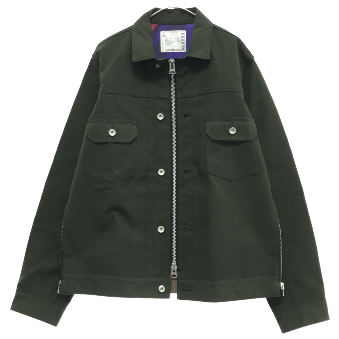 純正サイト Sacai サカイ 21SS BOMBER JACKET 21-02466M リバーシブル