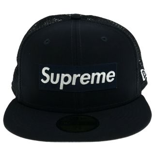 シュプリーム(Supreme)のSUPREME シュプリーム 22SS Box Logo Mesh Back New Era ボックスロゴ ニューエラ メッシュキャップ ブラック キャップ(キャップ)