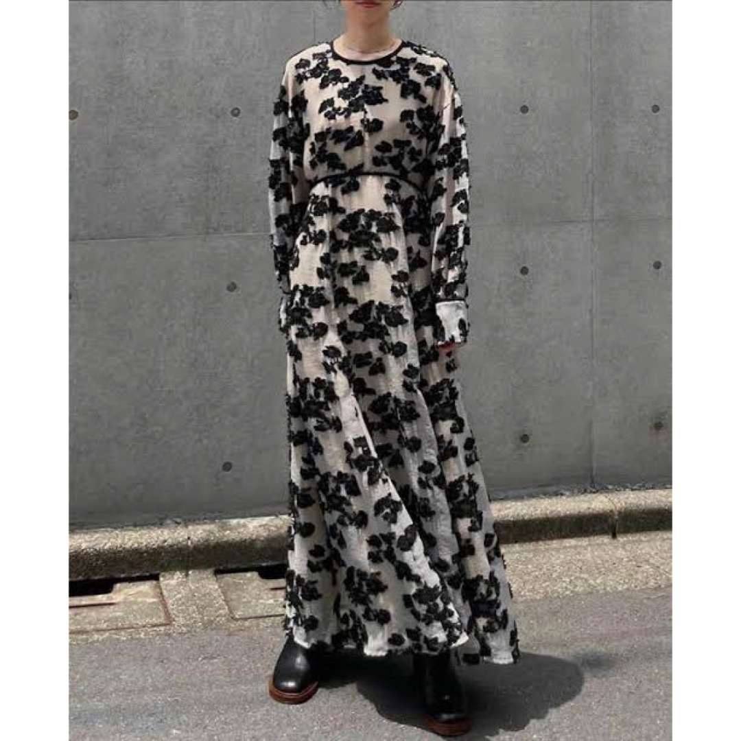 ピンク・ブルー clane flow flower jacquard one picece | ccfl.ie